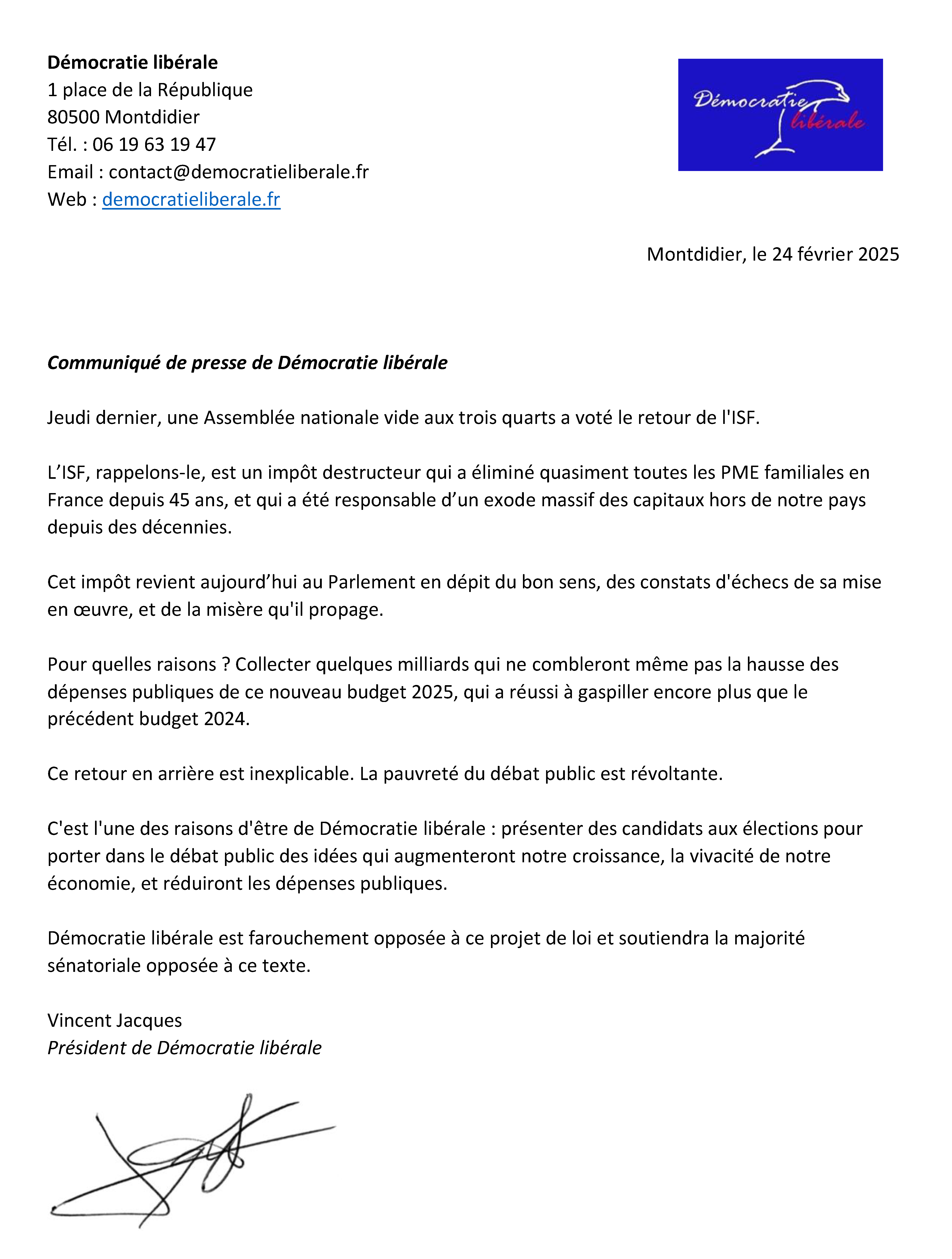2025-02-24 Communiqué ISF page1
